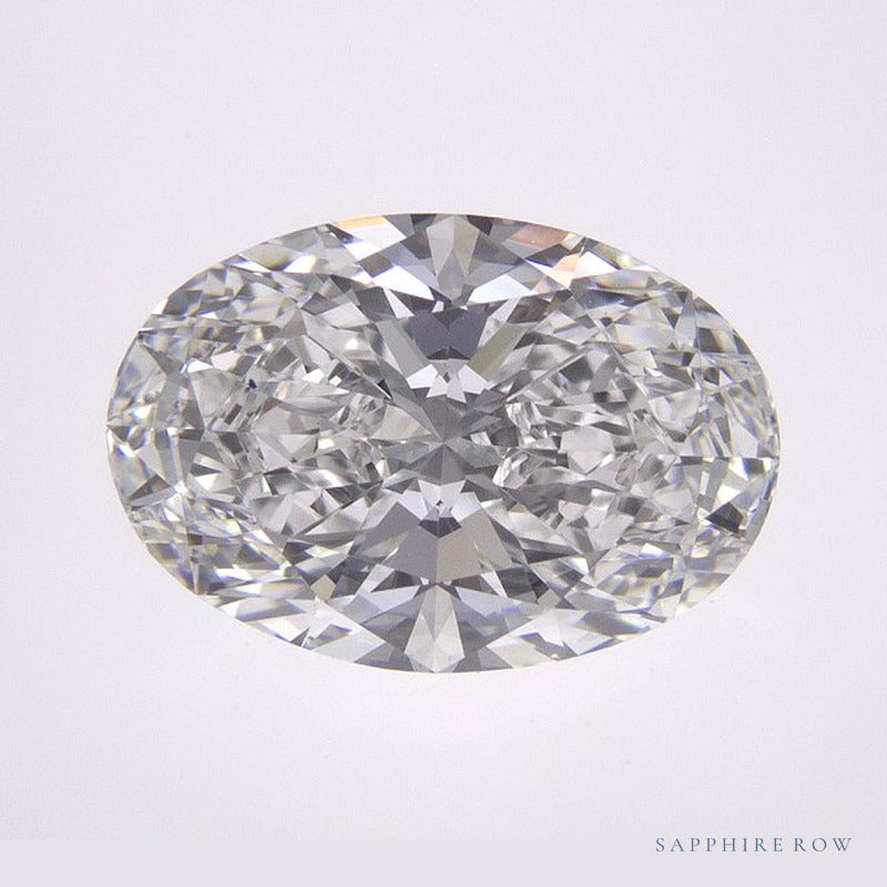 2.73 ct lab-grown diamond, oval cut | Sapphire Row · cut6