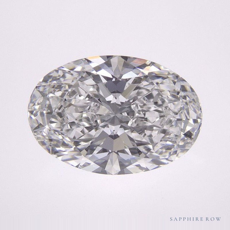 2.73 ct lab-grown diamond, oval cut | Sapphire Row · cut6