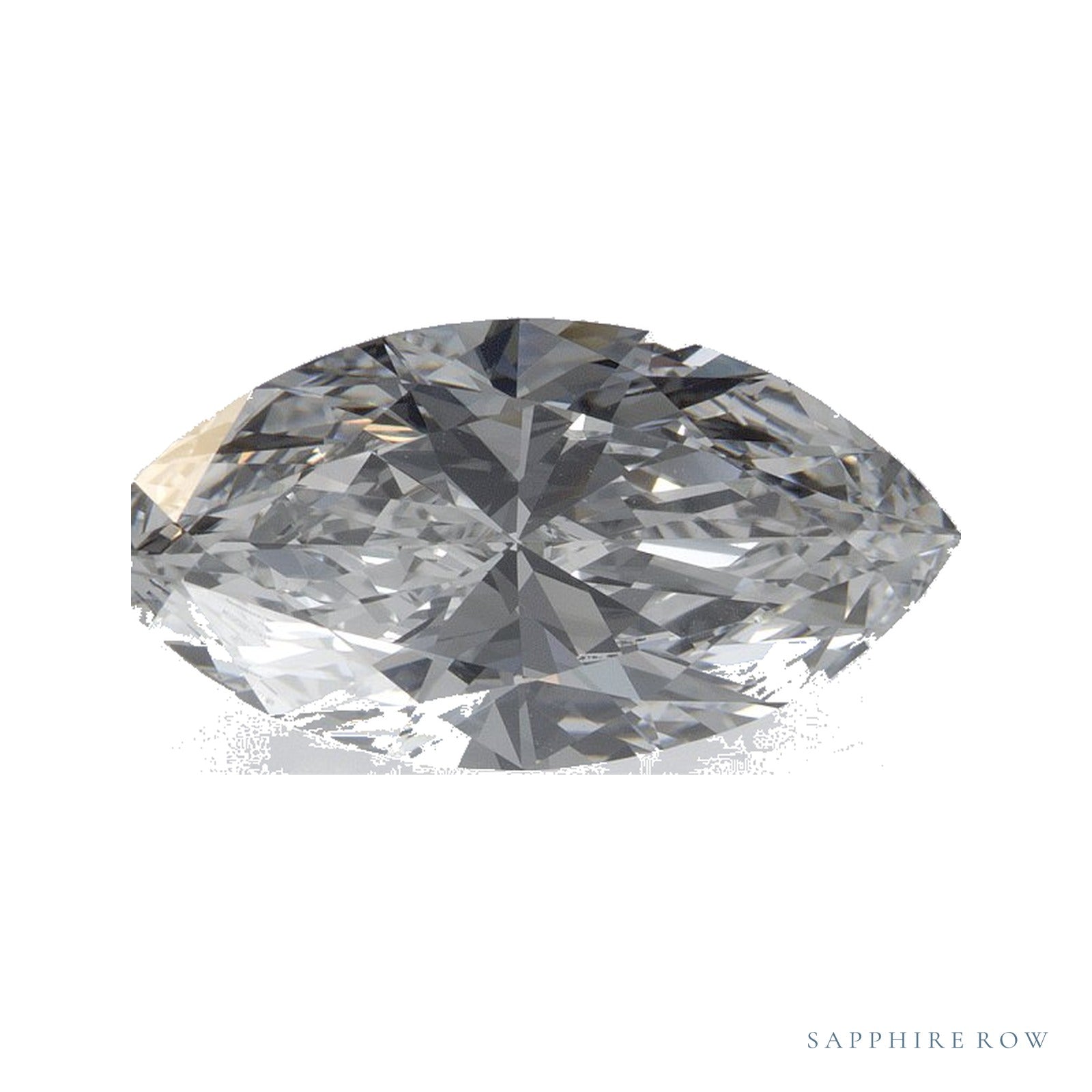 2.73 ct lab-grown diamond, marquise cut | Sapphire Row · cut4