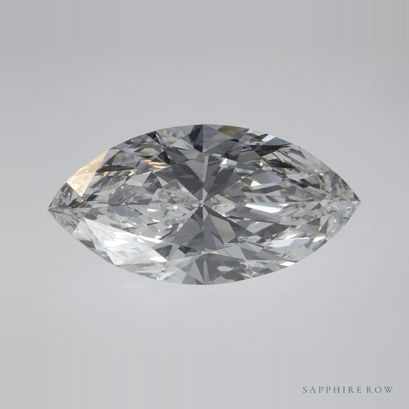 2.73 ct lab-grown diamond, marquise cut | Sapphire Row · cut6