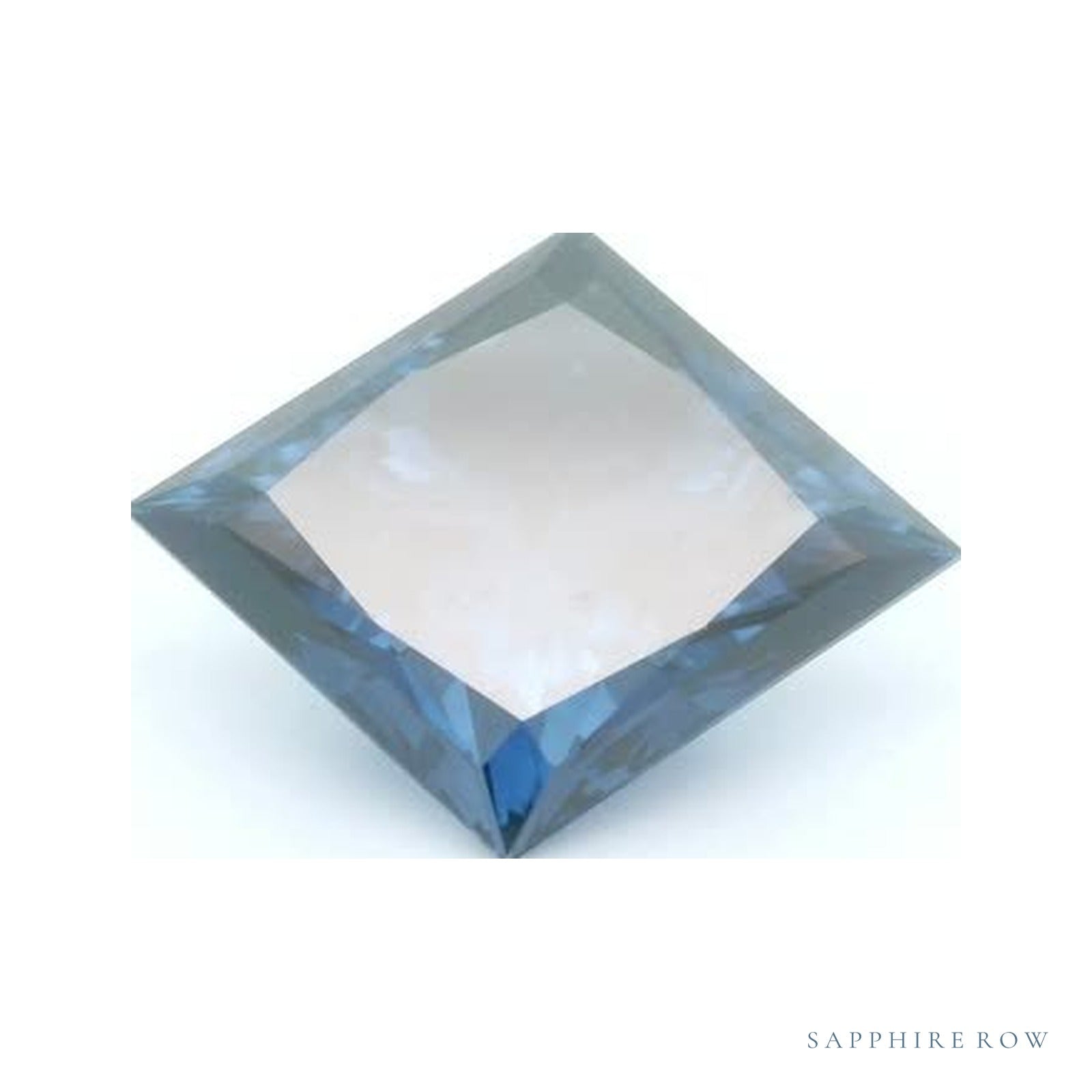2.72 ct lab-grown fancy deep blue diamond, square cut | Sapphire Row · cut4