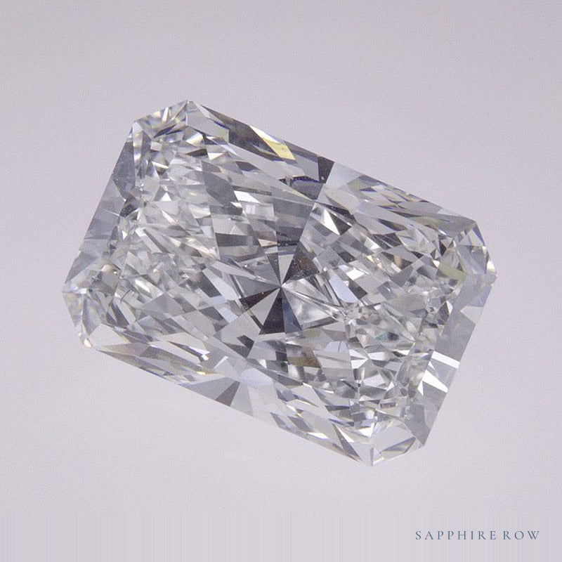 2.72 ct lab-grown diamond, radiant cut | Sapphire Row · cut6
