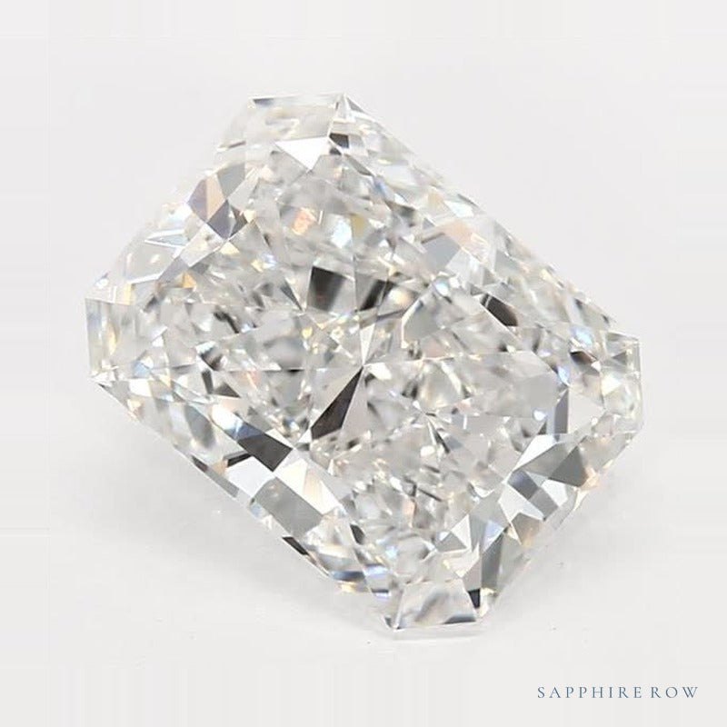 2.72 ct lab-grown diamond, radiant cut | Sapphire Row · cut6