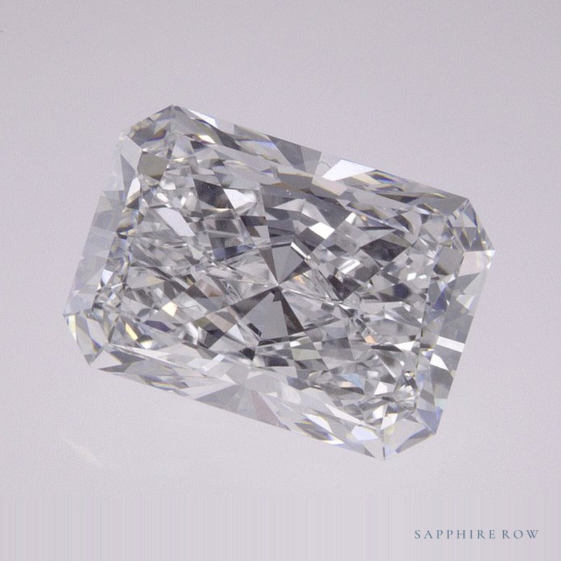 2.72 ct lab-grown diamond, radiant cut | Sapphire Row · cut6
