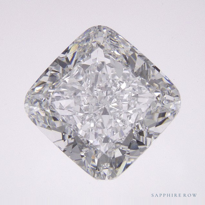 2.72 ct lab-grown diamond, cushion cut | Sapphire Row · cut6