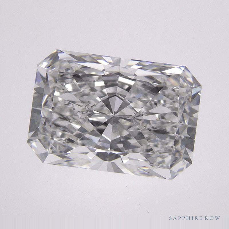 2.72 ct lab-grown diamond, radiant cut | Sapphire Row · cut6