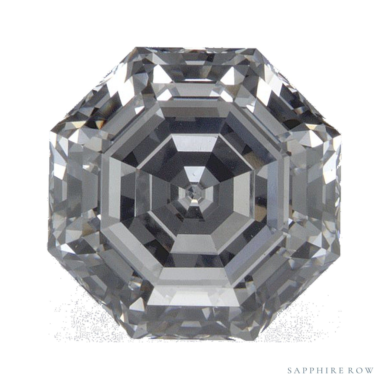 2.71 ct lab-grown diamond, octagon cut | Sapphire Row · cut4