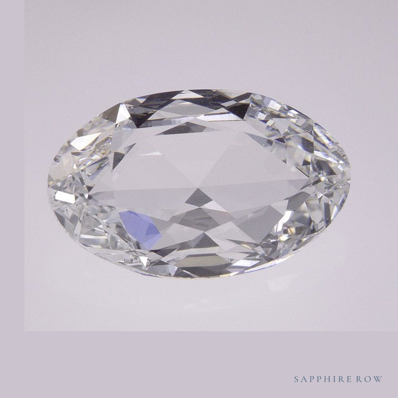 2.71 ct lab-grown diamond, oval cut | Sapphire Row · cut6