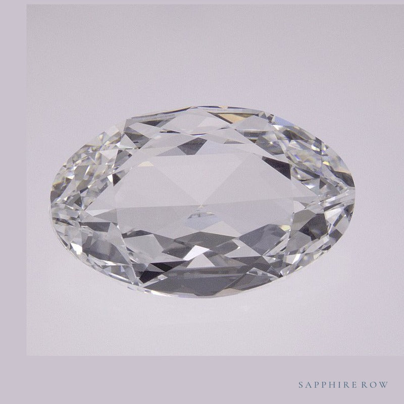 2.71 ct lab-grown diamond, oval cut | Sapphire Row · cut6