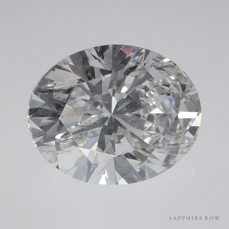 2.71 ct lab-grown diamond, oval cut | Sapphire Row · cut6