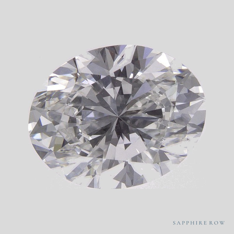 2.71 ct lab-grown diamond, oval cut | Sapphire Row · cut5