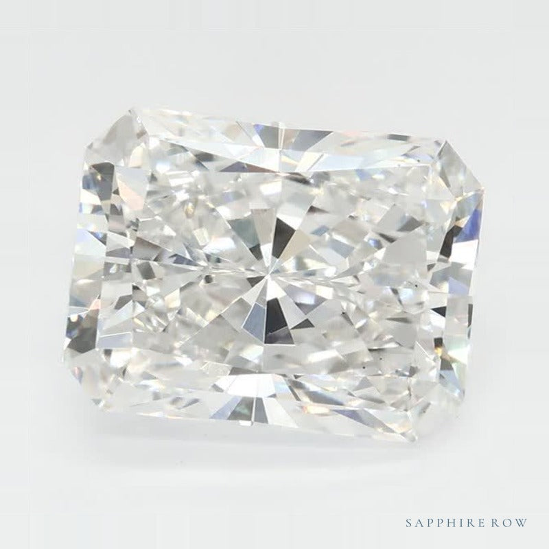 2.71 ct lab-grown diamond, radiant cut | Sapphire Row · cut6