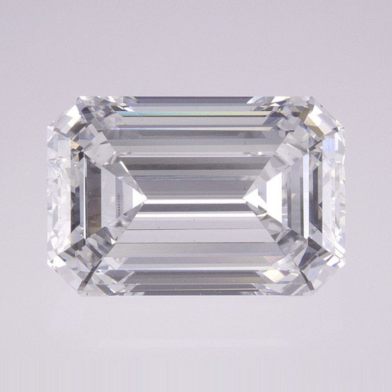 2.71 ct lab-grown diamond, emerald cut | Sapphire Row · cut7