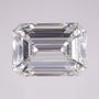 2.71 ct lab-grown diamond, emerald cut | Sapphire Row · cut7