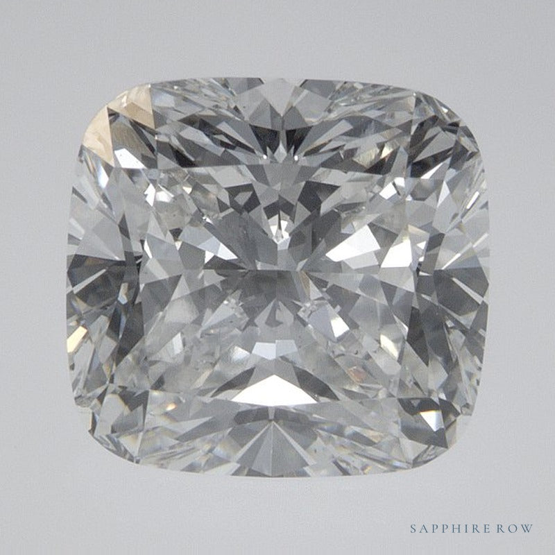 2.71 ct lab-grown diamond, cushion cut | Sapphire Row · cut6