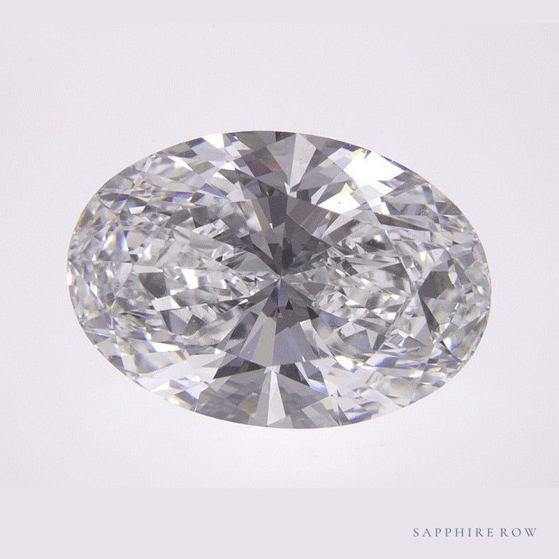 2.71 ct lab-grown diamond, oval cut | Sapphire Row · cut6