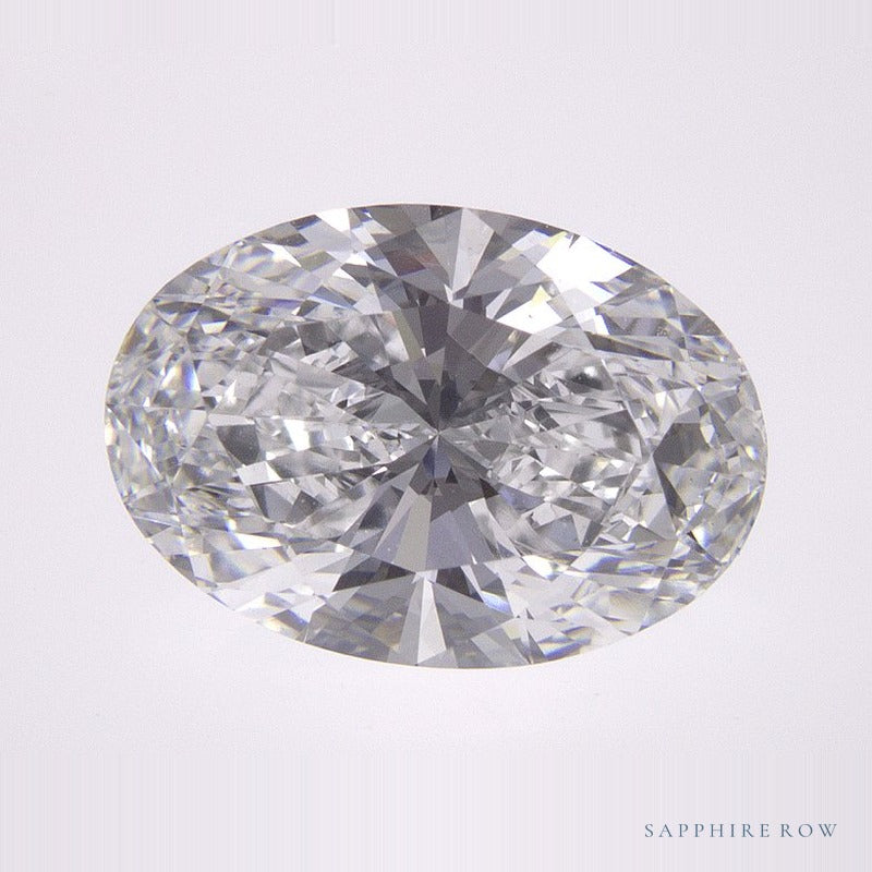 2.71 ct lab-grown diamond, oval cut | Sapphire Row · cut6