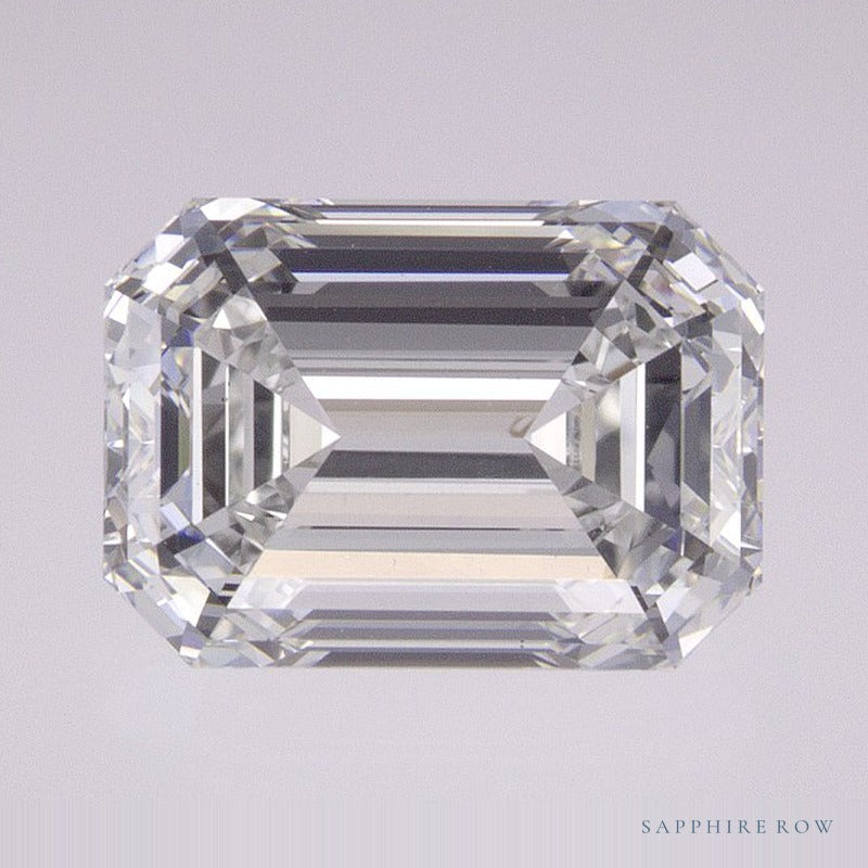 2.70 ct natural diamond, emerald cut | Sapphire Row · cut6