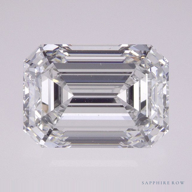 2.70 ct natural diamond, emerald cut | Sapphire Row · cut6
