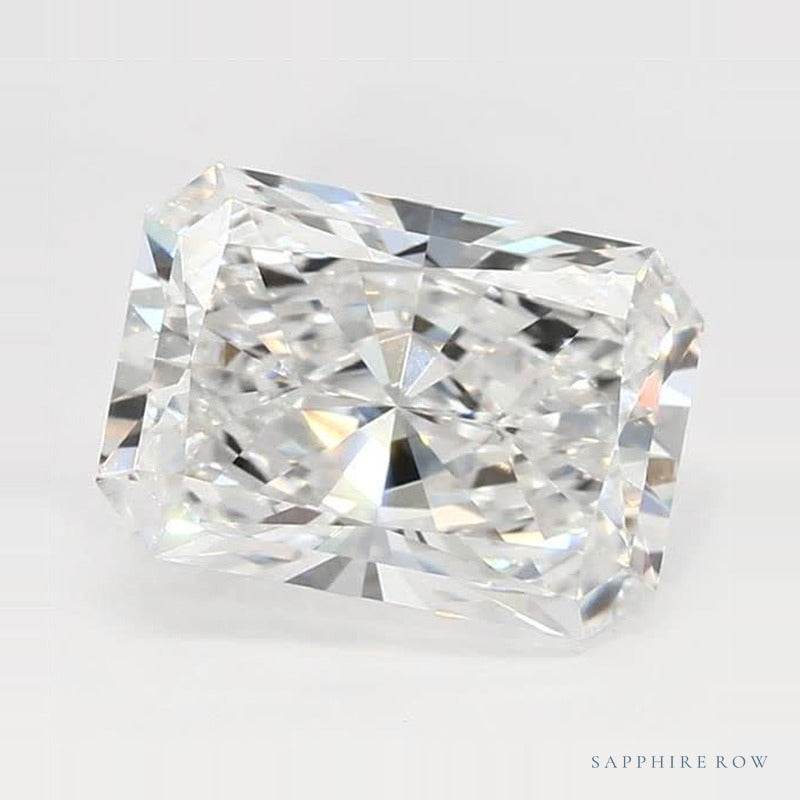 2.70 ct lab-grown diamond, radiant cut | Sapphire Row · cut6