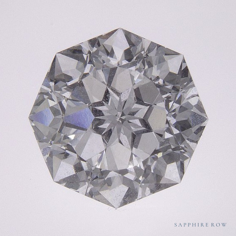 2.70 ct lab-grown diamond, octagon cut | Sapphire Row · cut6