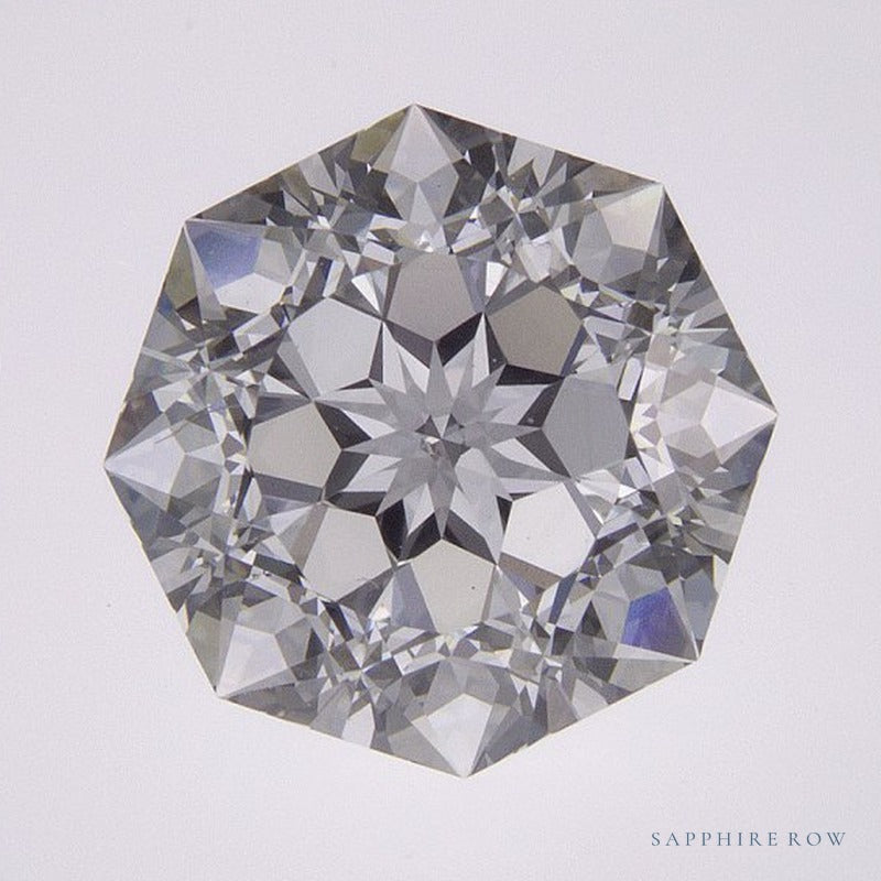 2.70 ct lab-grown diamond, octagon cut | Sapphire Row · cut6