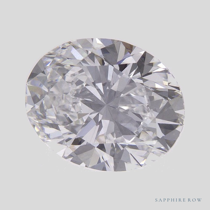 2.70 ct lab-grown diamond, oval cut | Sapphire Row · cut5