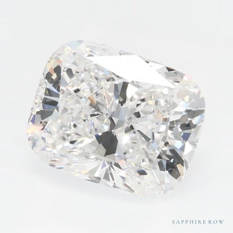 2.70 ct lab-grown diamond, elongated cushion cut | Sapphire Row · cut6