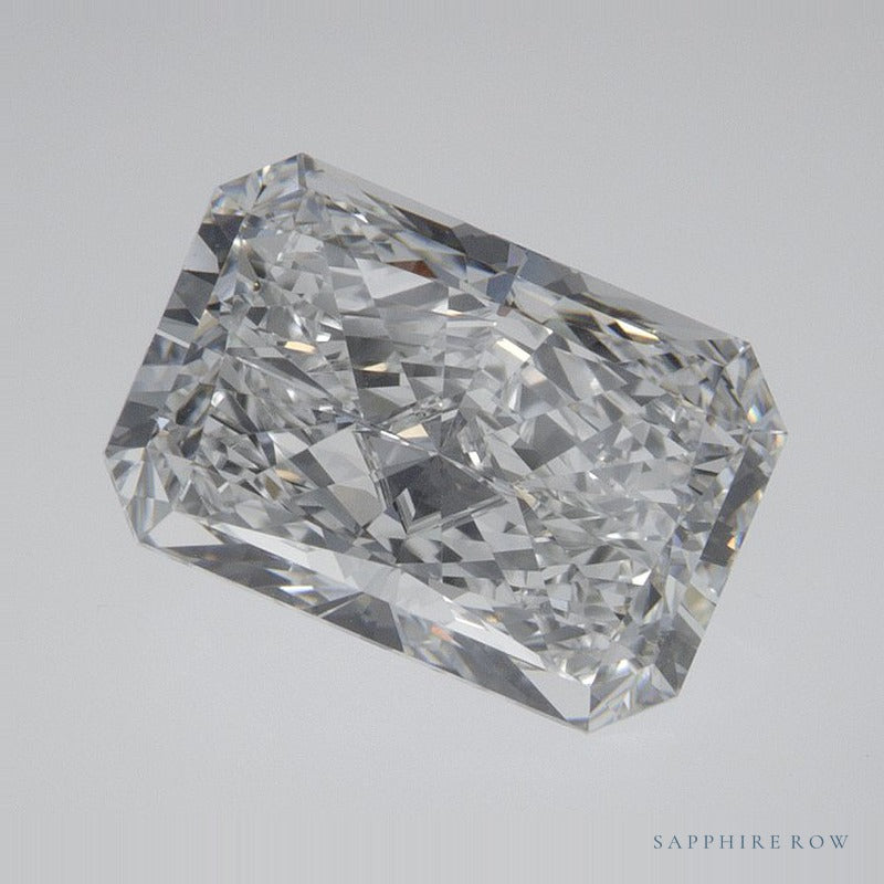 2.70 ct lab-grown diamond, radiant cut | Sapphire Row · cut6