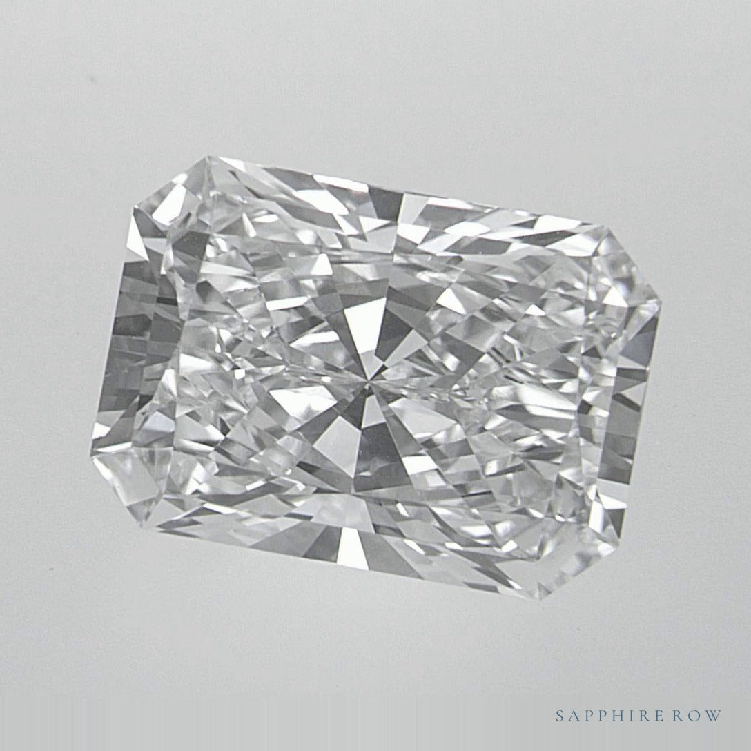 2.70 ct lab-grown diamond, radiant cut | Sapphire Row · cut7