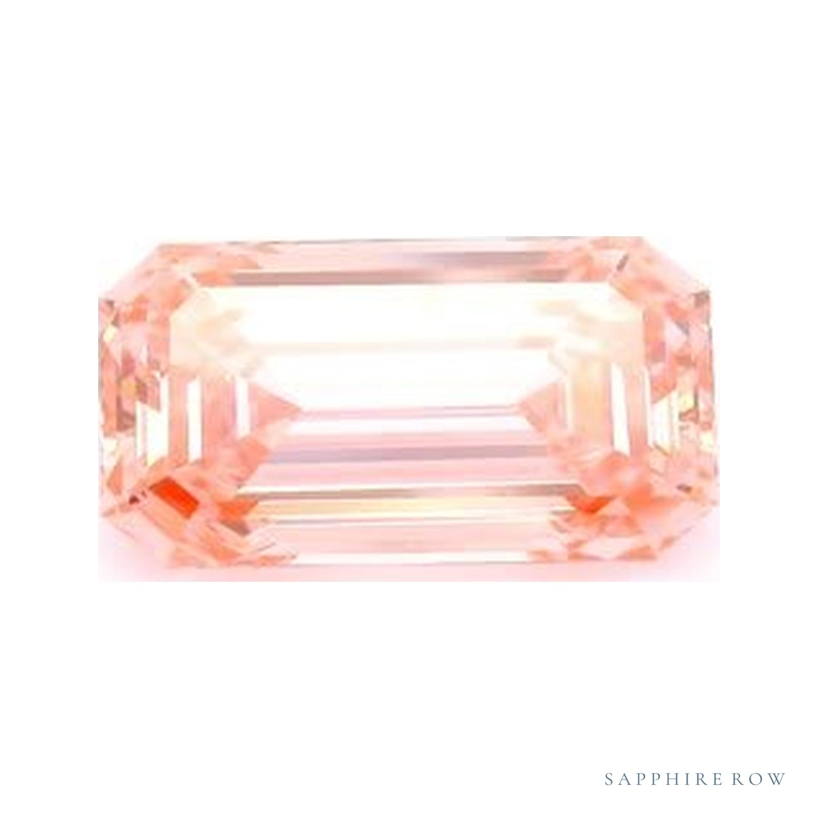 2.69 ct lab-grown fancy vivid pink diamond, emerald cut | Sapphire Row · cut4