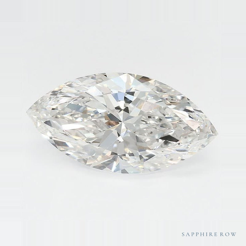 2.68 ct lab-grown diamond, marquise cut | Sapphire Row · cut7