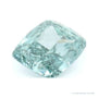 2.67 ct lab-grown fancy vivid green diamond, elongated cushion cut | Sapphire Row · cut4