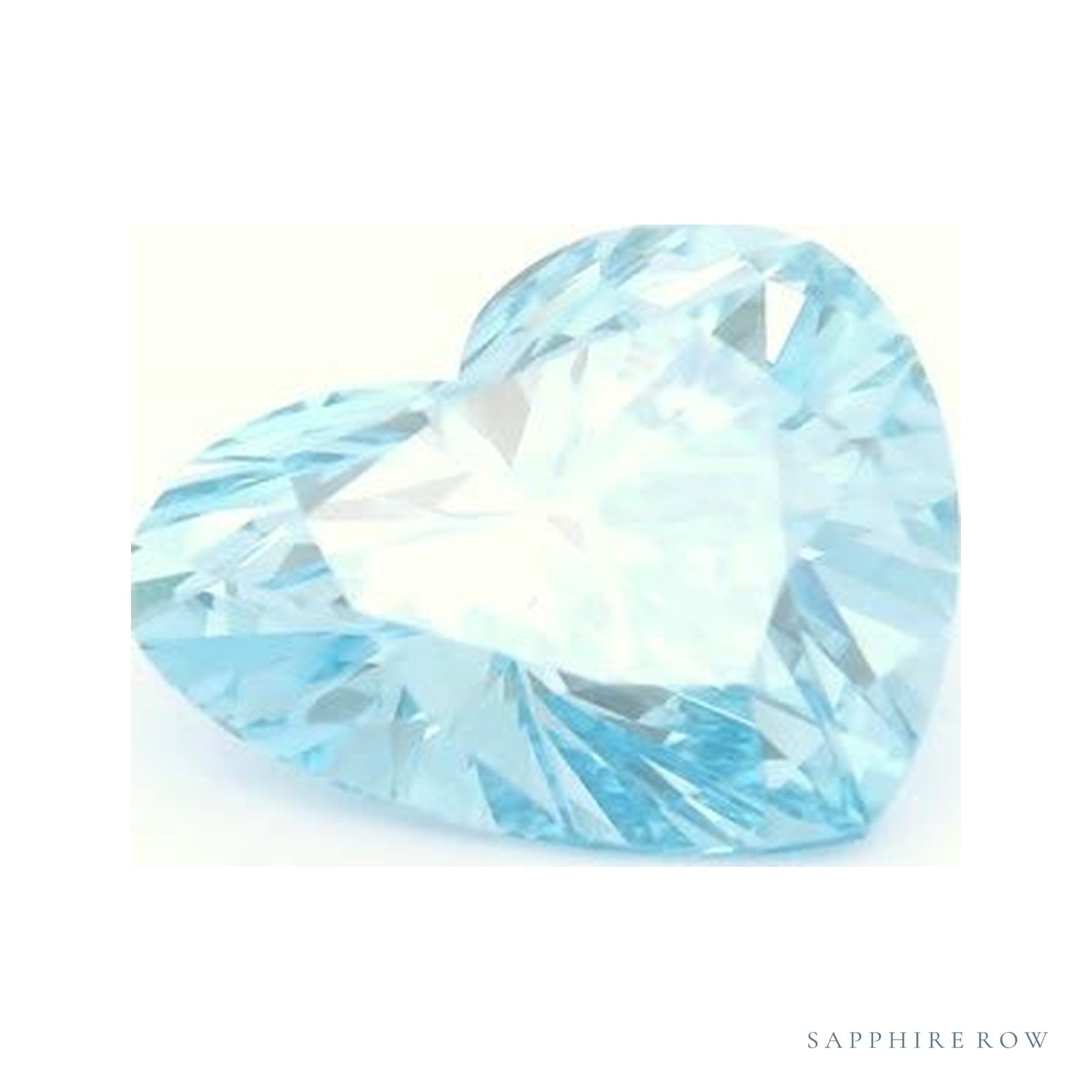 2.67 ct lab-grown fancy vivid blue diamond, heart cut | Sapphire Row · cut4