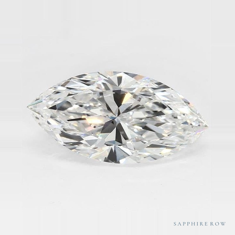 2.67 ct lab-grown diamond, marquise cut | Sapphire Row · cut6