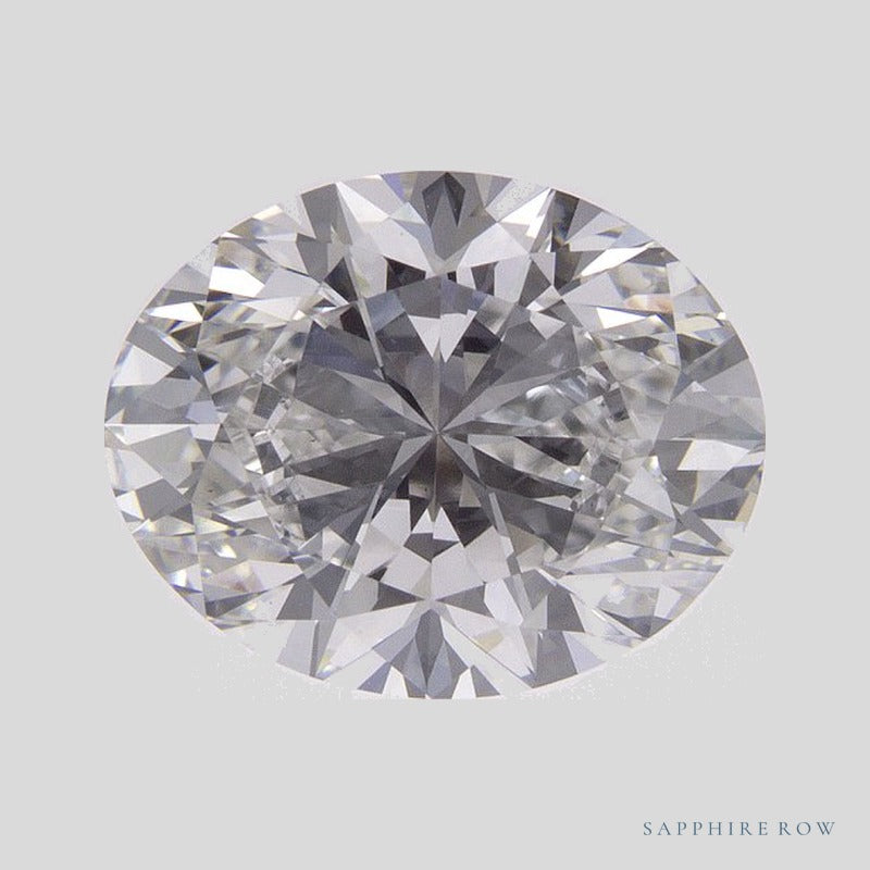 2.67 ct lab-grown diamond, oval cut | Sapphire Row · cut5