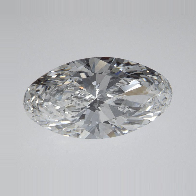 2.66 ct lab-grown diamond, elongated oval cut | Sapphire Row · cut7