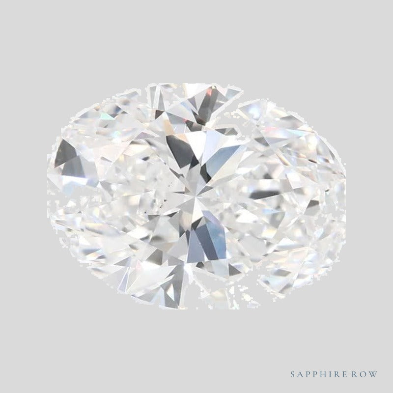 2.65 ct lab-grown diamond, oval cut | Sapphire Row · cut5