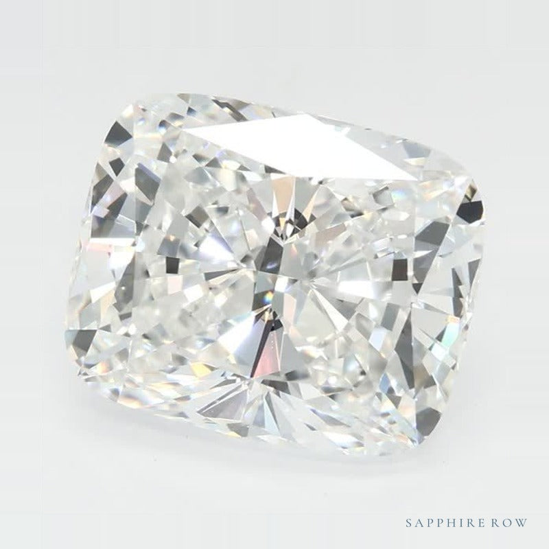2.65 ct lab-grown diamond, elongated cushion cut | Sapphire Row · cut7