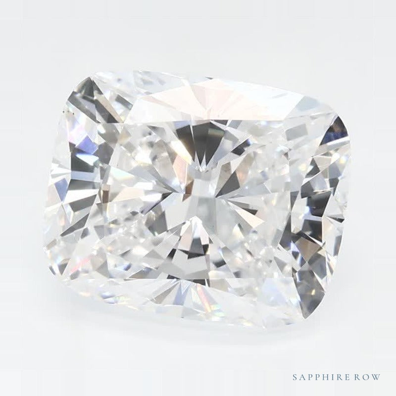 2.65 ct lab-grown diamond, elongated cushion cut | Sapphire Row · cut7
