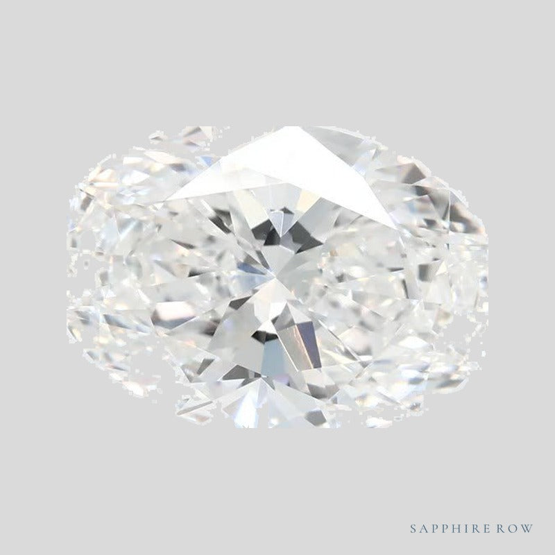 2.65 ct lab-grown diamond, oval cut | Sapphire Row · cut5