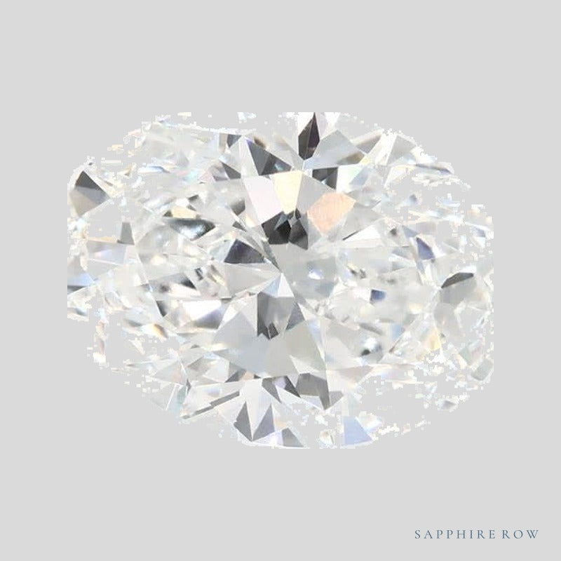 2.65 ct lab-grown diamond, oval cut | Sapphire Row · cut5