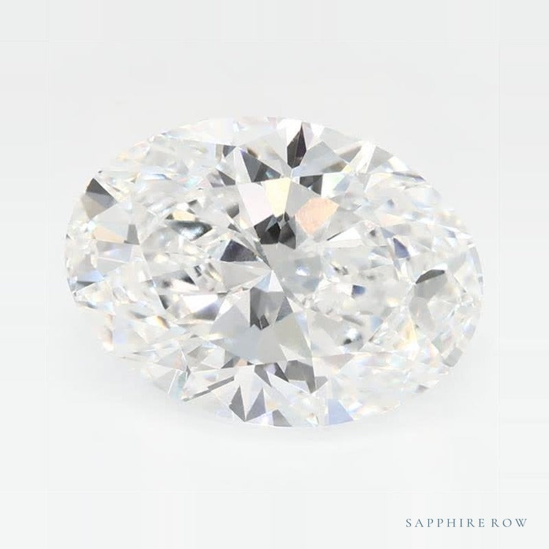 2.65 ct lab-grown diamond, oval cut | Sapphire Row · cut6