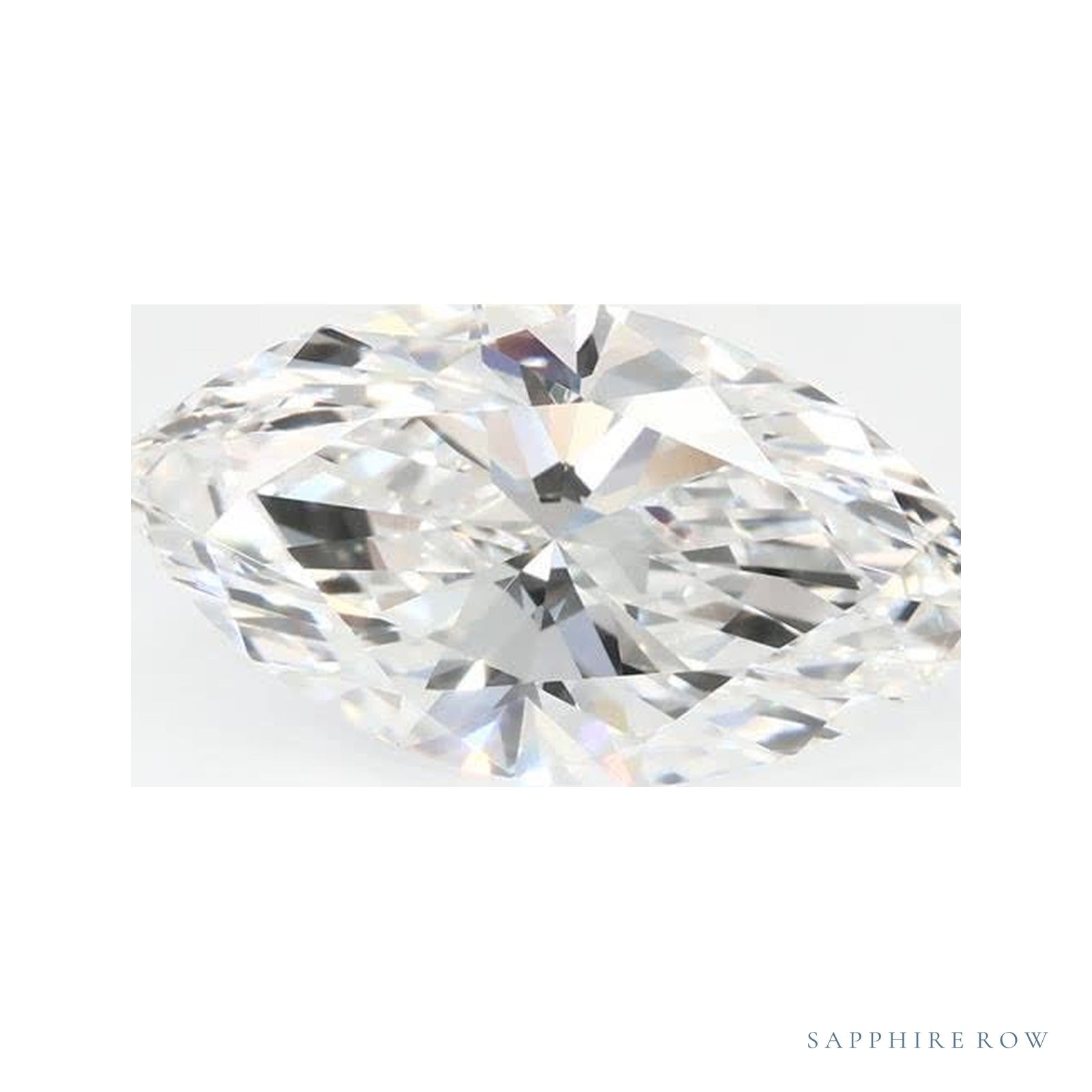 2.64 ct lab-grown diamond, marquise cut | Sapphire Row · cut4