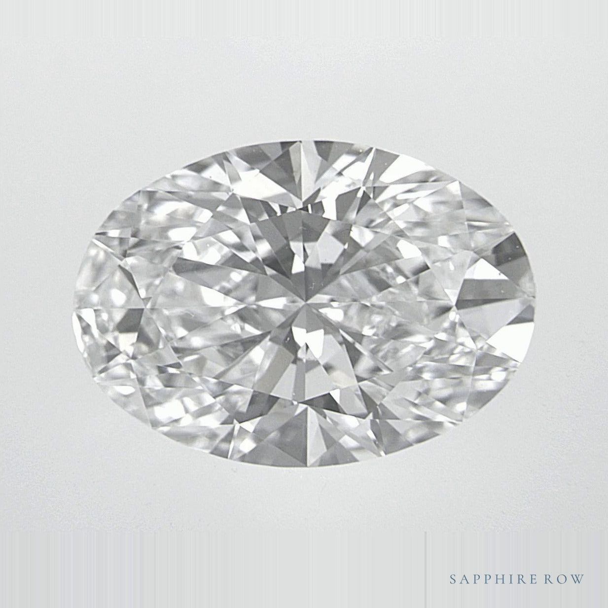 2.64 ct lab-grown diamond, oval cut | Sapphire Row · cut6