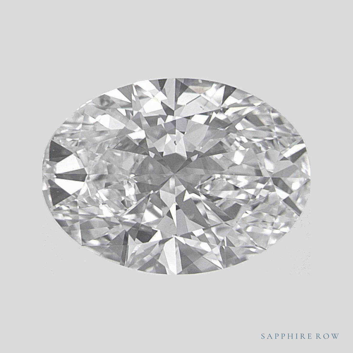 2.64 ct lab-grown diamond, oval cut | Sapphire Row · cut5