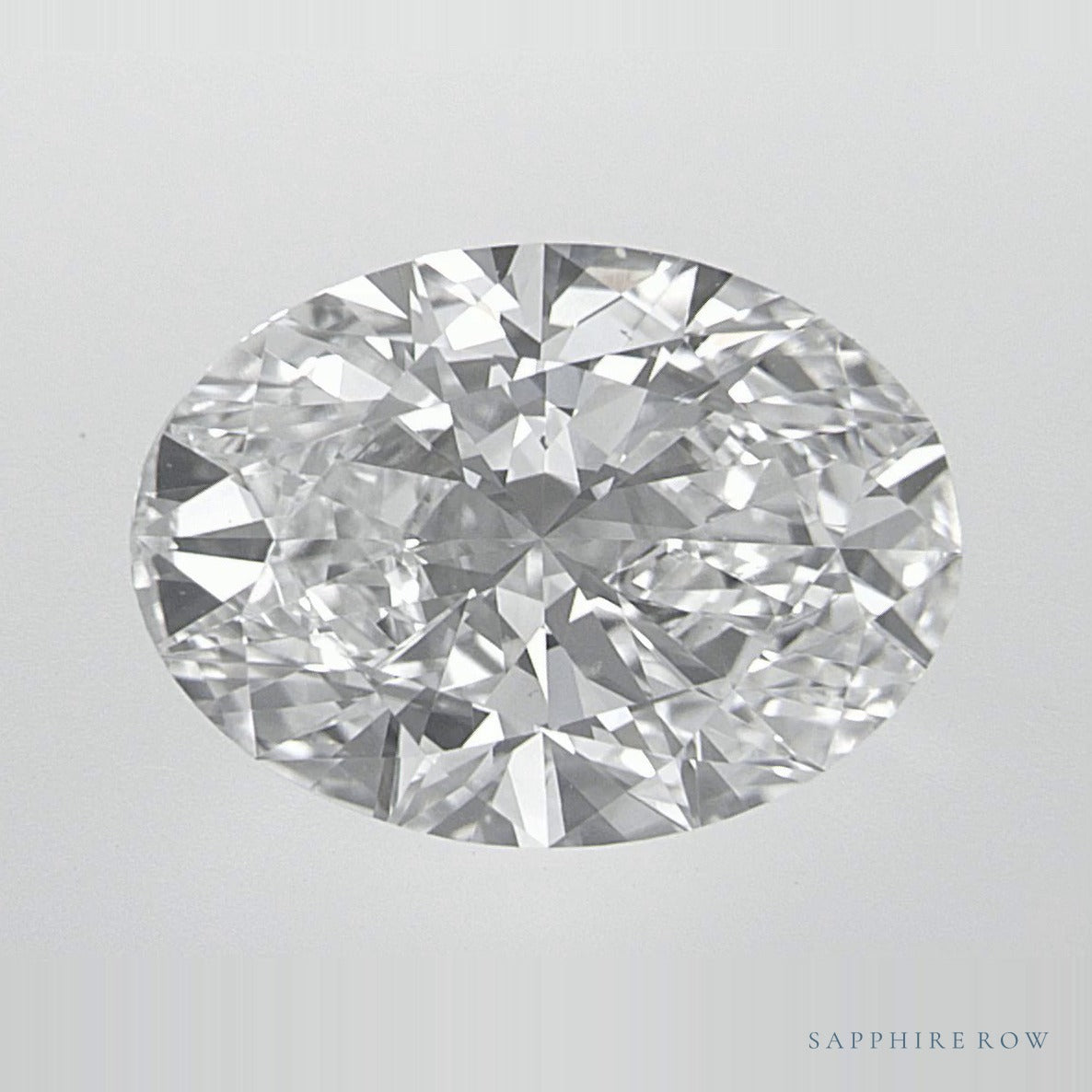 2.64 ct lab-grown diamond, oval cut | Sapphire Row · cut6
