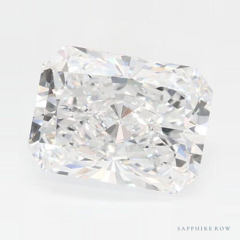 2.63 ct lab-grown diamond, radiant cut | Sapphire Row · cut6