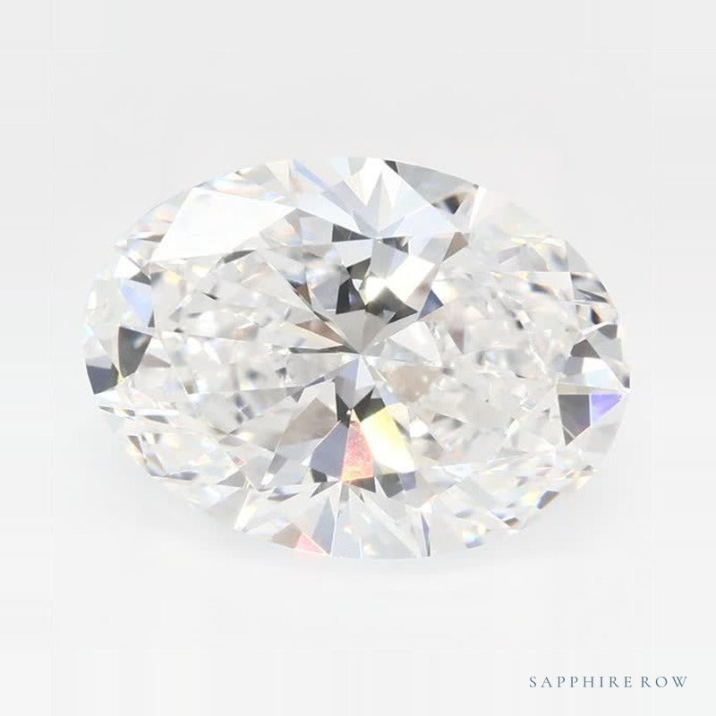 2.63 ct lab-grown diamond, oval cut | Sapphire Row · cut6