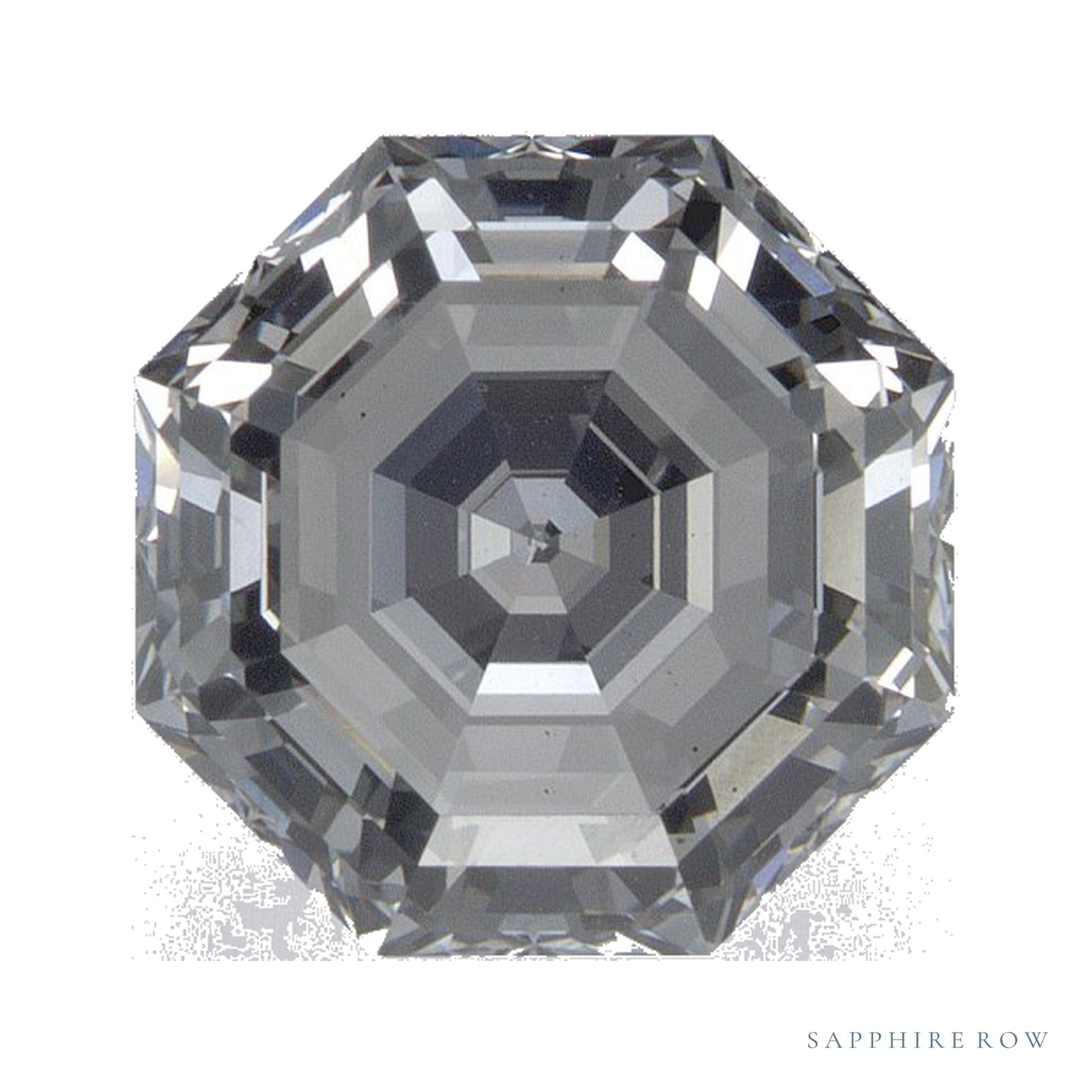 2.62 ct lab-grown diamond, octagon cut | Sapphire Row · cut4